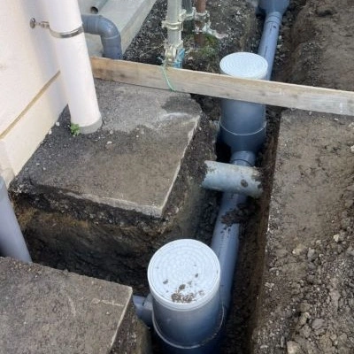 下水道切り替え工事 | 浄化槽から公共下水道への接続・舗装復旧